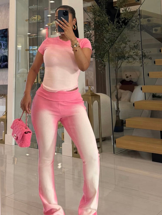 Ombre crop set