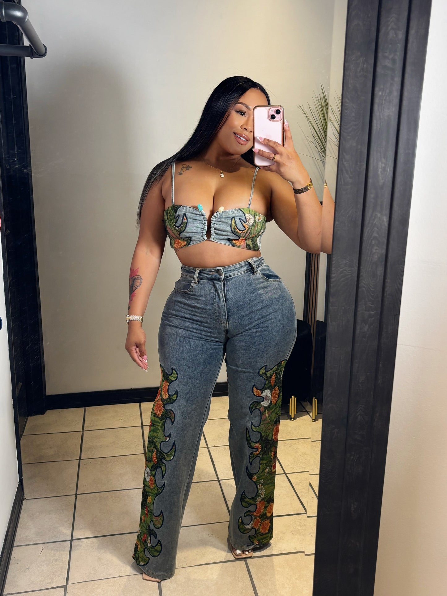 Lexi Denim Set