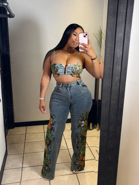 Lexi Denim Set